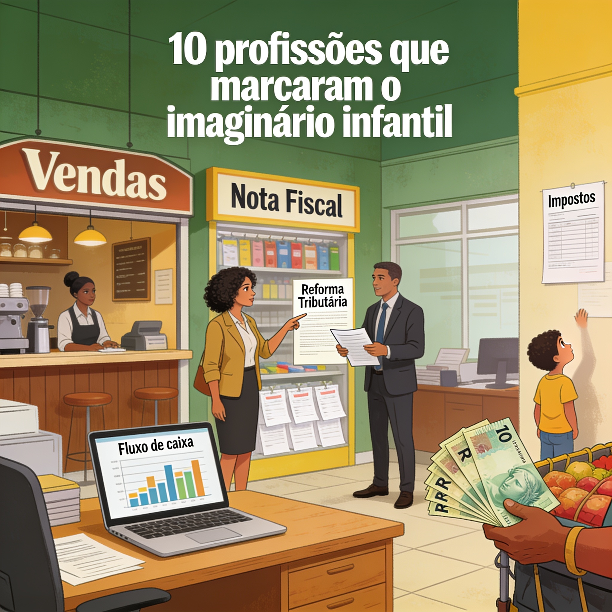 10 profissões que marcaram o imaginário infantil