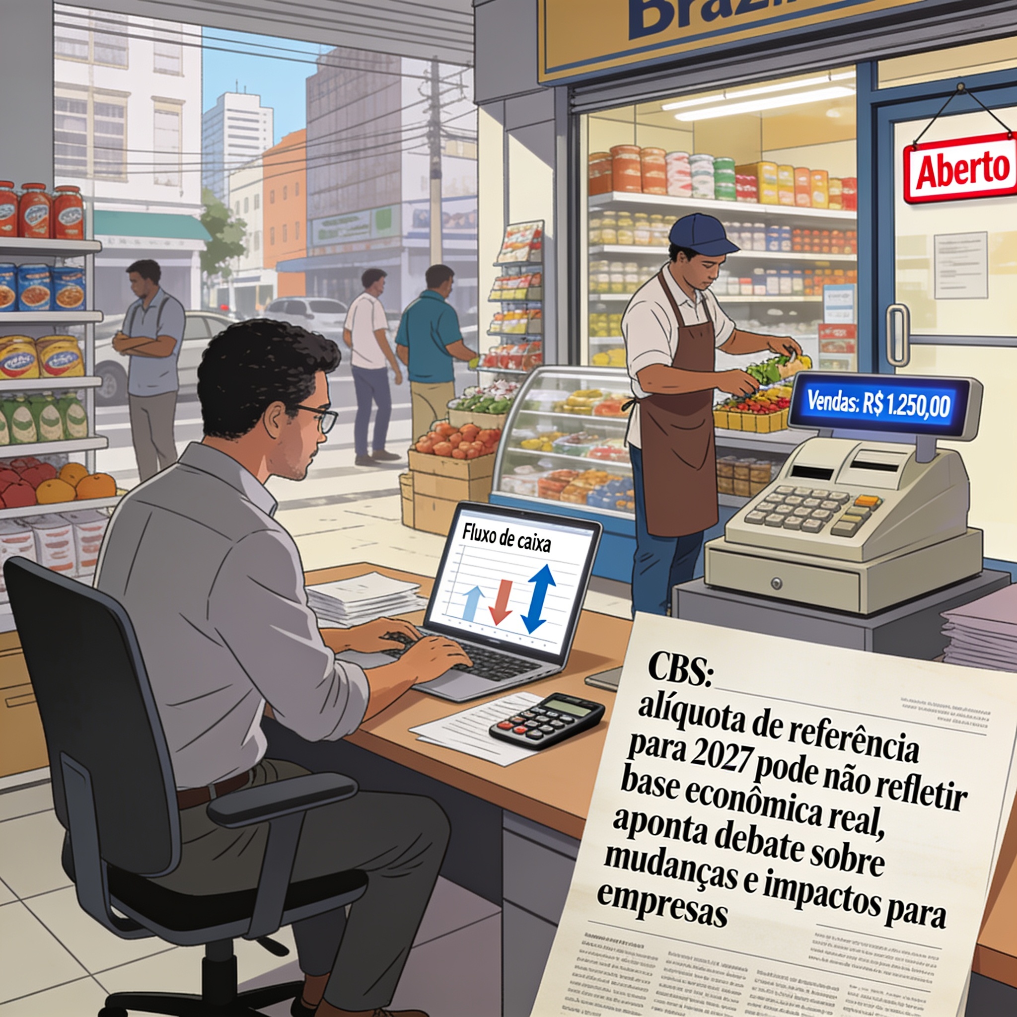 CBS: alíquota de referência para 2027 pode não refletir base econômica real, aponta debate sobre mudanças e impactos para empresas
