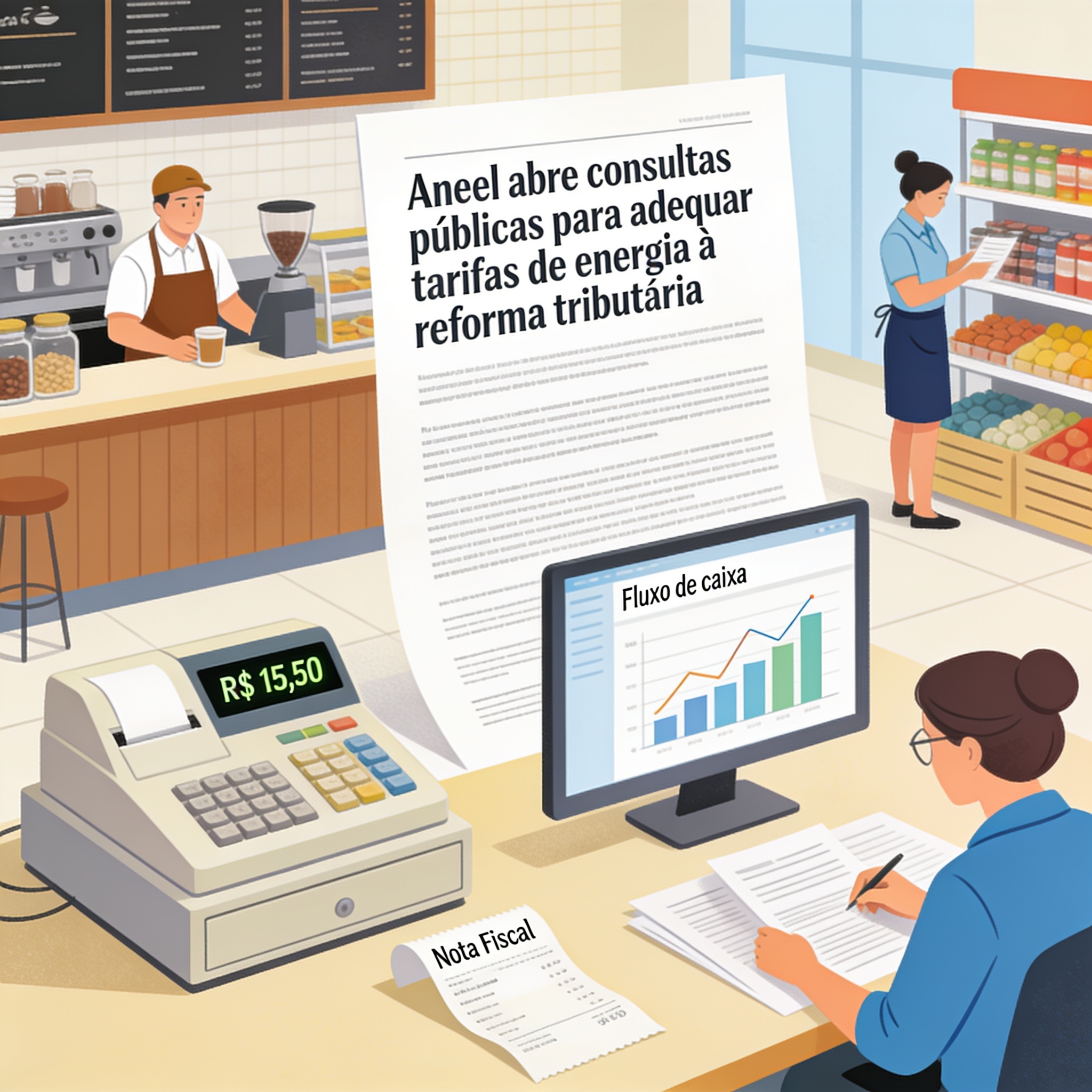 Aneel abre consultas públicas para adequar tarifas de energia à reforma tributária